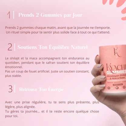 KYACHI Gummies Énergie, Humeur & Désir au quotidien